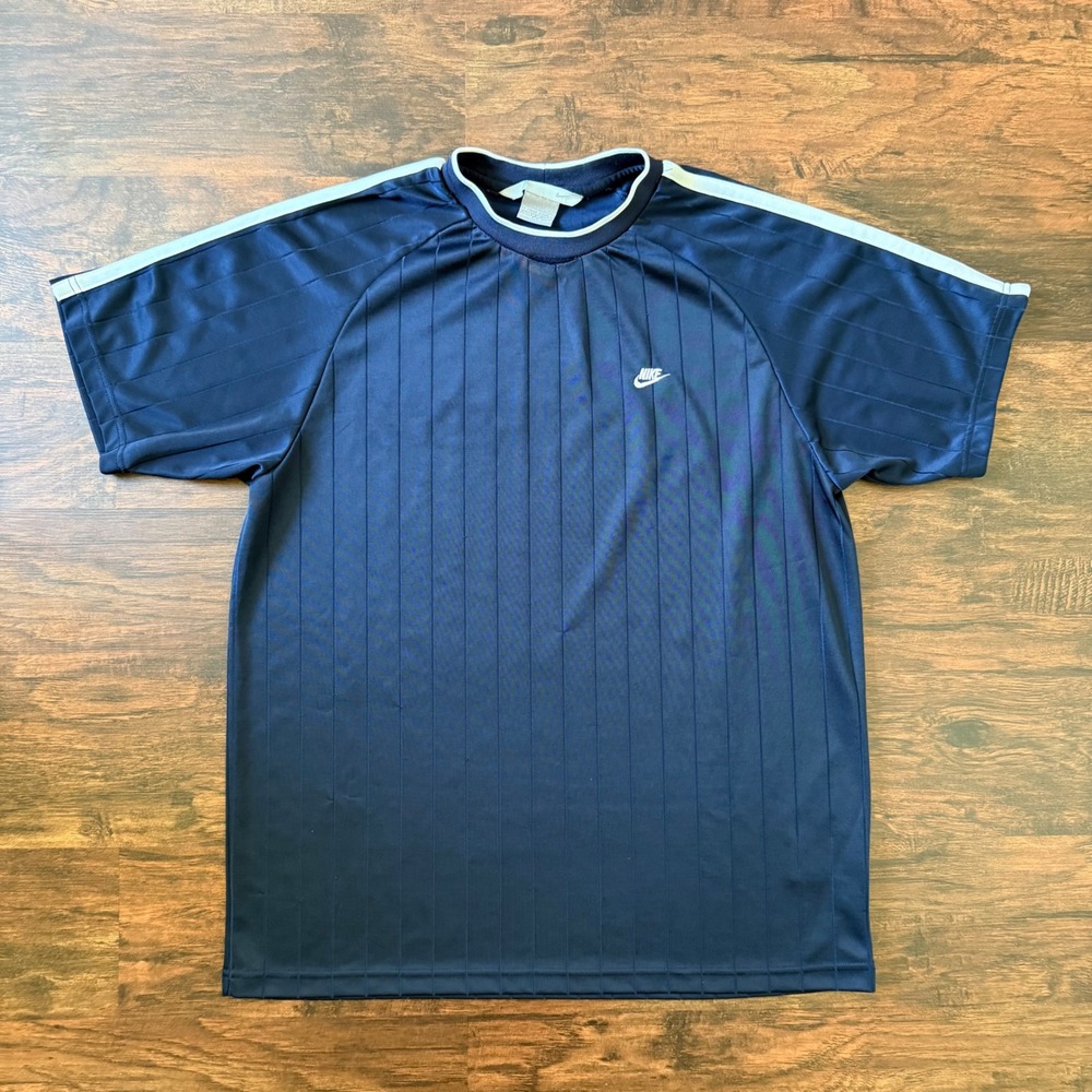 Vintage Y2K Nike‎ Silver Tag Jersey T Shirt Mens Large